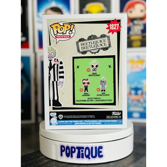 Beetlejuice 2 Bob as Beetlejuice Funko Pop! #1827 - Picture 3 of 6